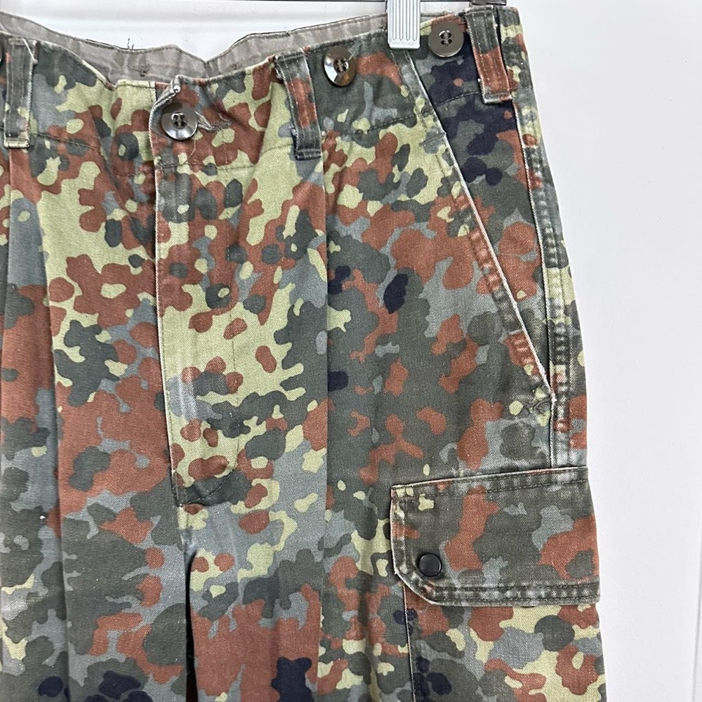 Vintage 1997 men’s German camo cargo military pants - Picture 2 of 10